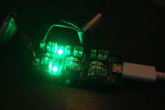 green-light-usb-charger-small-size-mico-FPV-charger-quad-copter