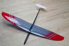PRCEK-mini-F3K-micro-carbon-fiber-rc-glider-kit-discus-launch-slope-rc