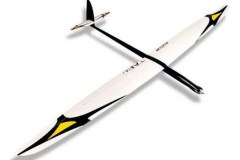 RCRCM-E-Tabu-Spw.-2.976m-CFK-Carbon-Gelb-Schwarz-mit-Schutztaschen-power-glider
