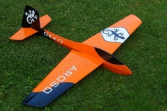 Aroso-ST-slope-glider-radio-control-rc-orange-dream-flight-ahi-clone