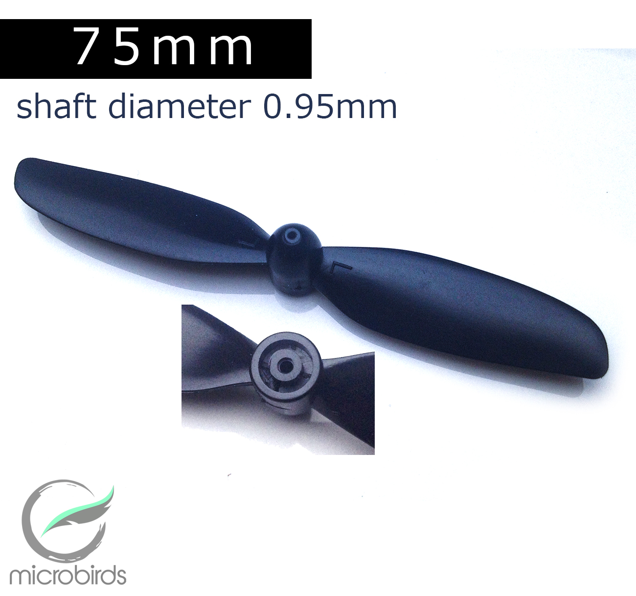 75mm micro rc airplane propeller drone prop