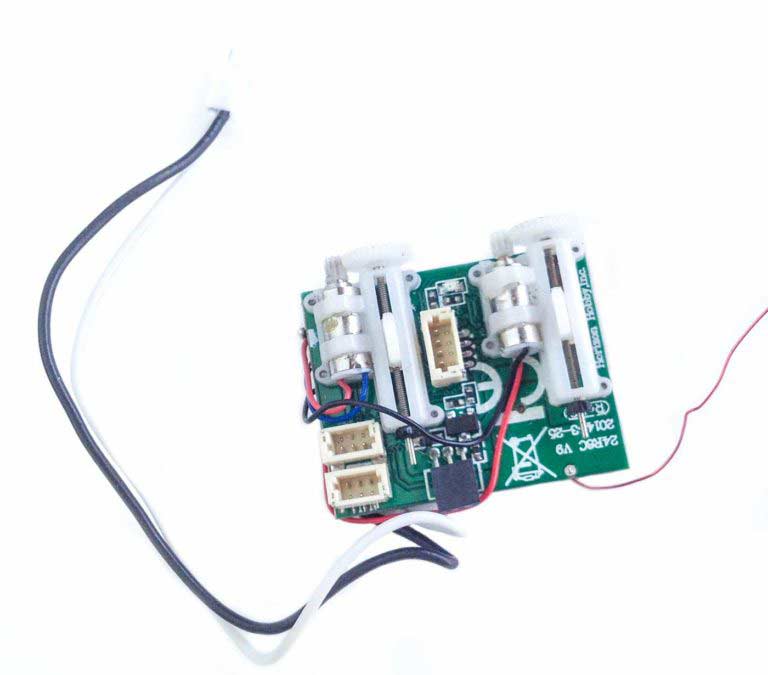 rc transmitter receiver and servos